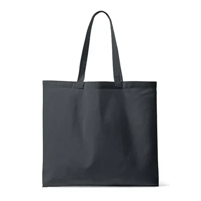 Organic Canvas Carrier Bag Medium Long Handle London 02