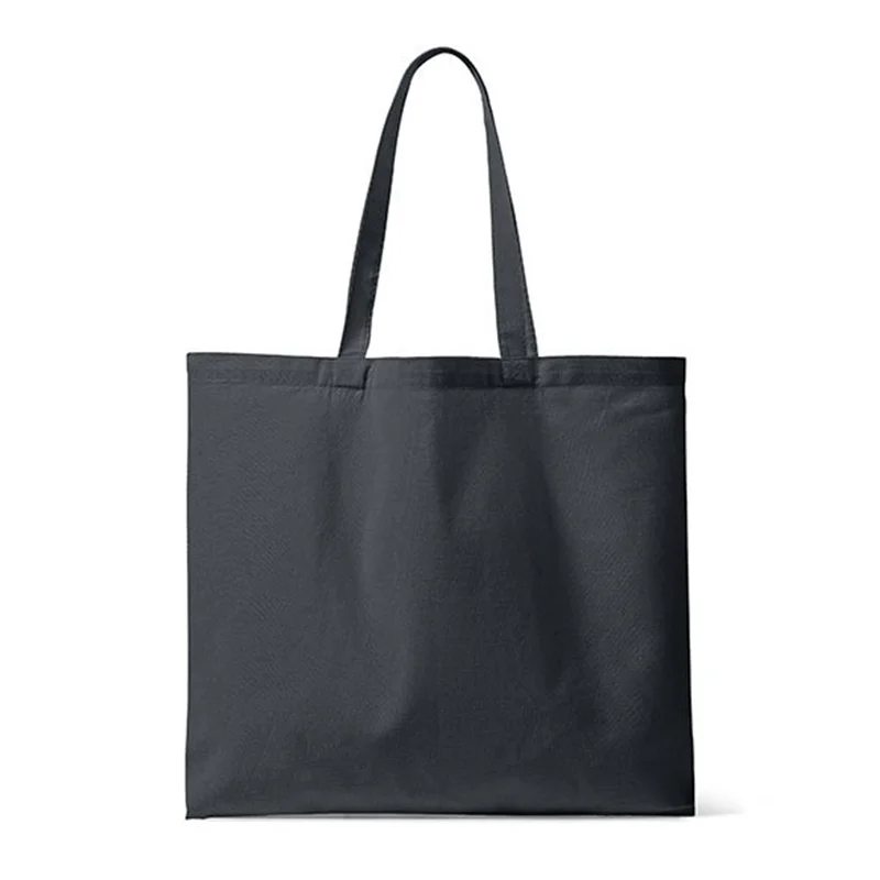 Organic Canvas Carrier Bag Medium Long Handle London 02