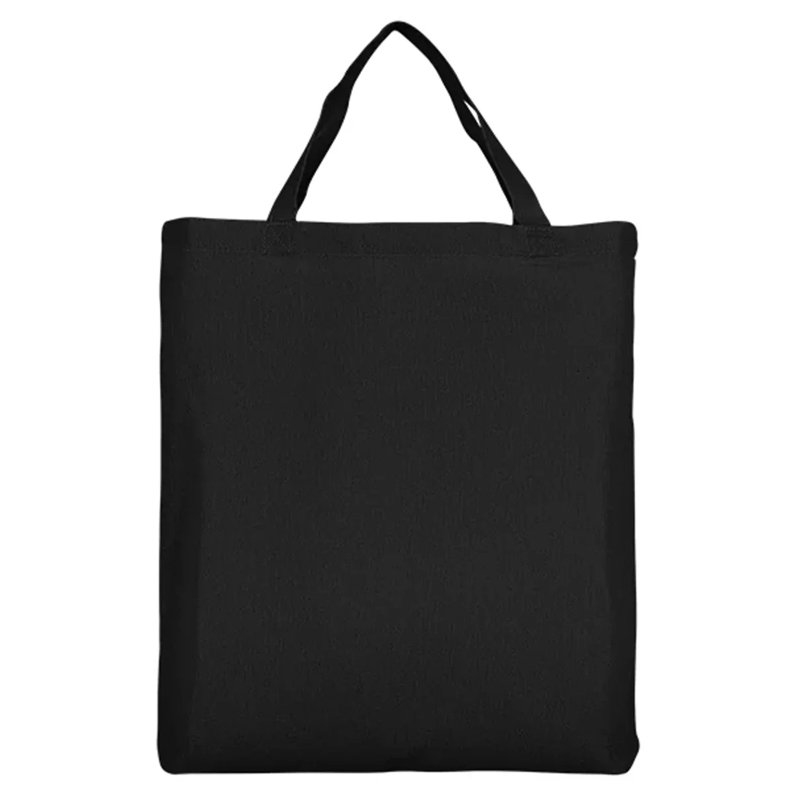 Baumwolltasche CLASSIC mit zwei kurzen Henkeln und Bodenfalte