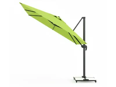 Ibiza Seite Körper Regenschirm (Quadratisch 300 x 300 / 8)