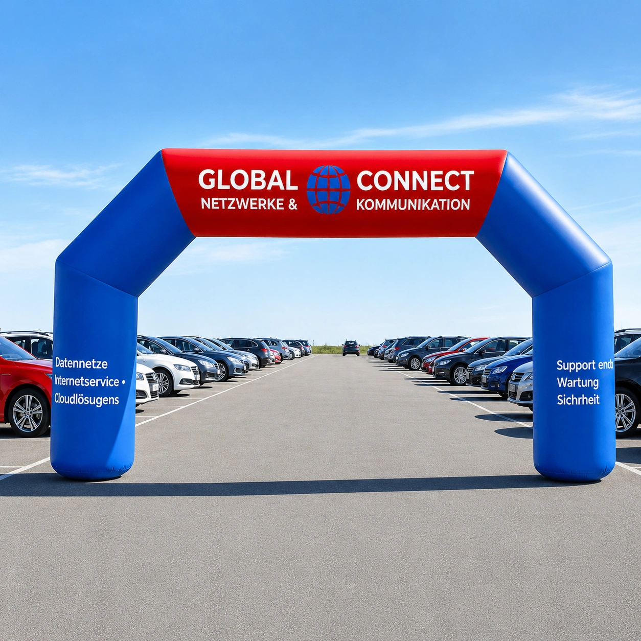 Aufblasbarer Werbebogen – Event- & Promotion Torbogen