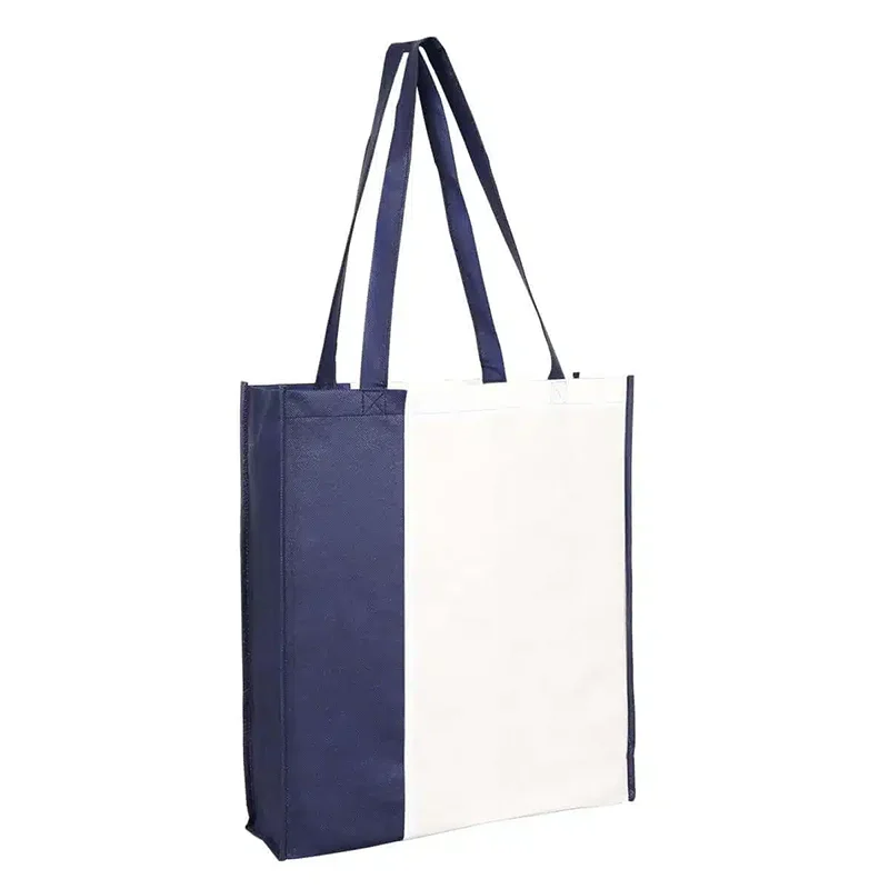 Asymmetrisch Duo Tasche 38 x 42 x 10 cm Boden- Seitenfalte ab 250 Stück