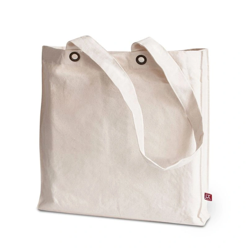 LANTAU – Canvas-Tasche mit Boden- und Seitenfalte sowie Metallösen (40 x 40 cm)