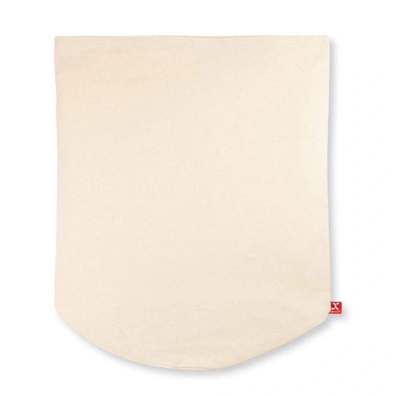 SALZBURG – Runder Canvas-Baumwollbeutel mit Kordelzug (22 x 42 cm)