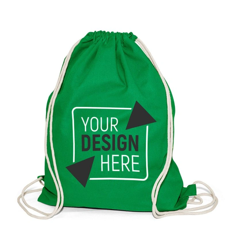 BOSTON – Baumwollrucksack mit Kordelzug (40 x 50 cm)