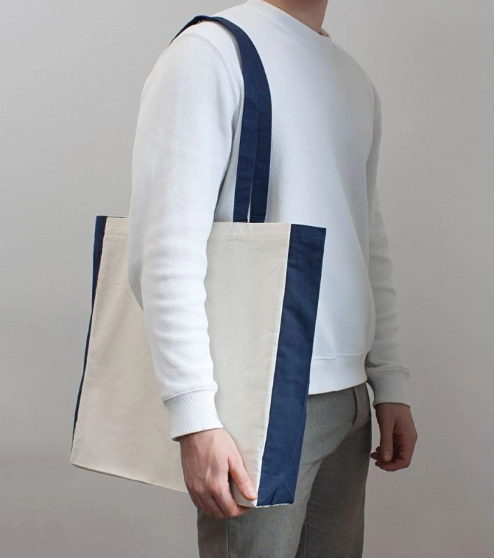 PALMA – Baumwolltasche mit Boden- Seitenfalte ( 38 x 42 cm)