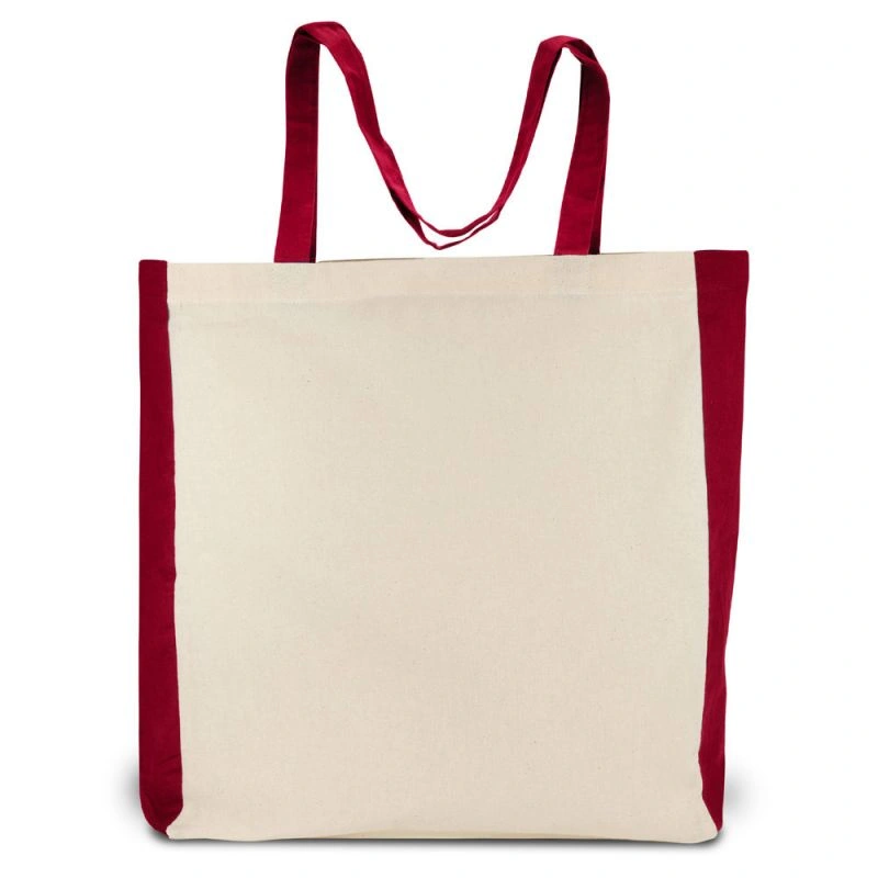 PALMA – Baumwolltasche mit Boden- Seitenfalte ( 38 x 42 cm)