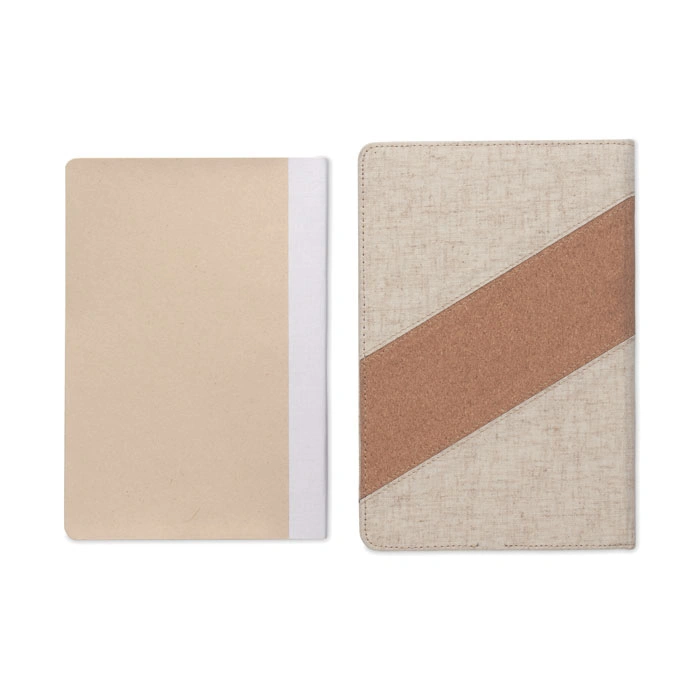A5-Notizbuch mit 15W-Ladegerät CORTONA