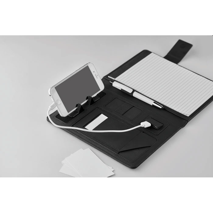 DIN A5 Portfolio & Powerbank POWERNOTY