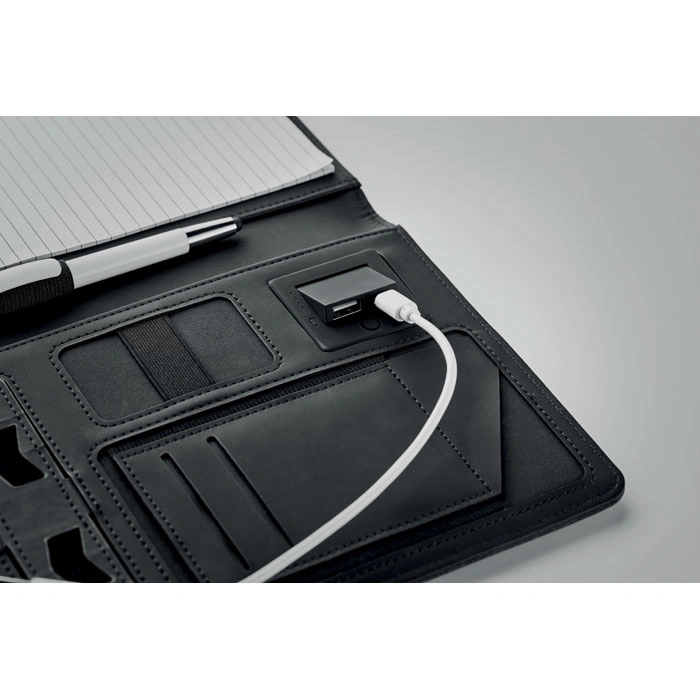 DIN A5 Portfolio & Powerbank POWERNOTY