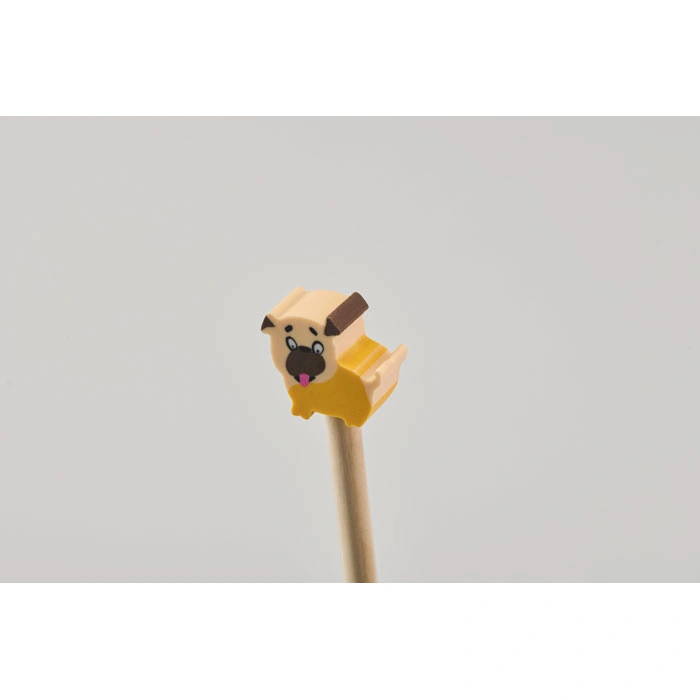Holzbleistift mit Radiergummi CIRCO