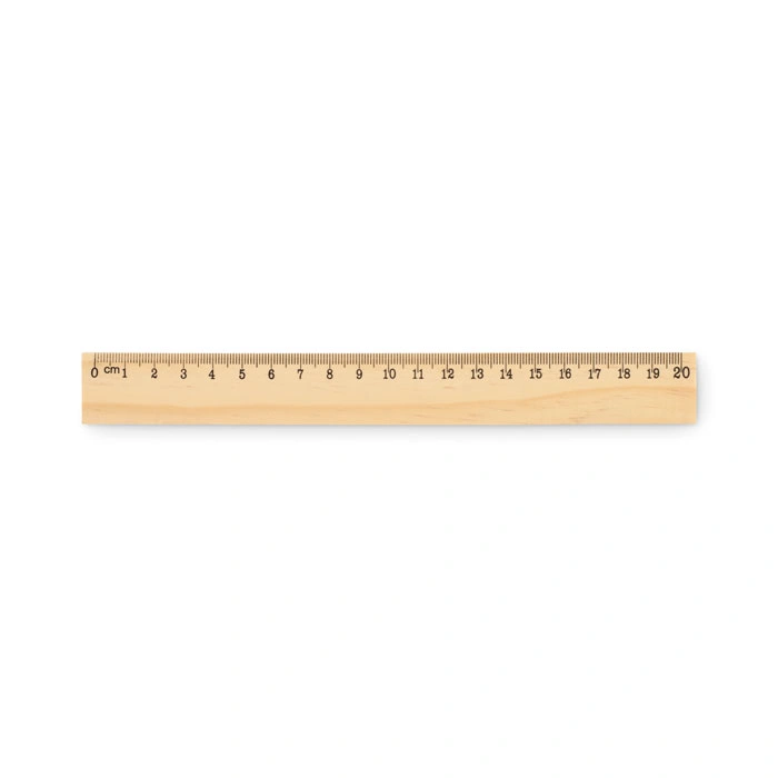 Holzlineal 20cm LINEAL20