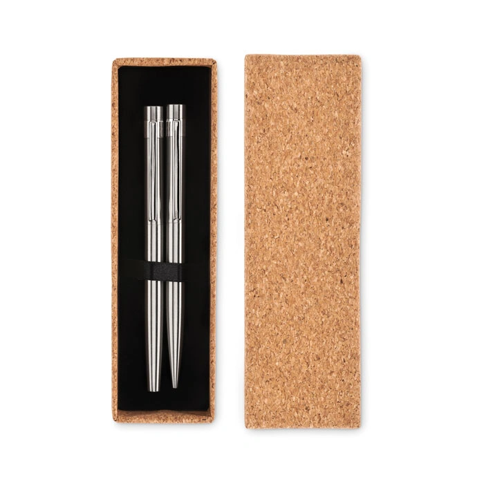 Schreibgeräte-Set aus Edelstahl GRAZ SET