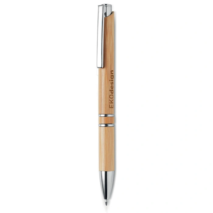 Druckkugelschreiber mit Bambus BERN BAMBOO