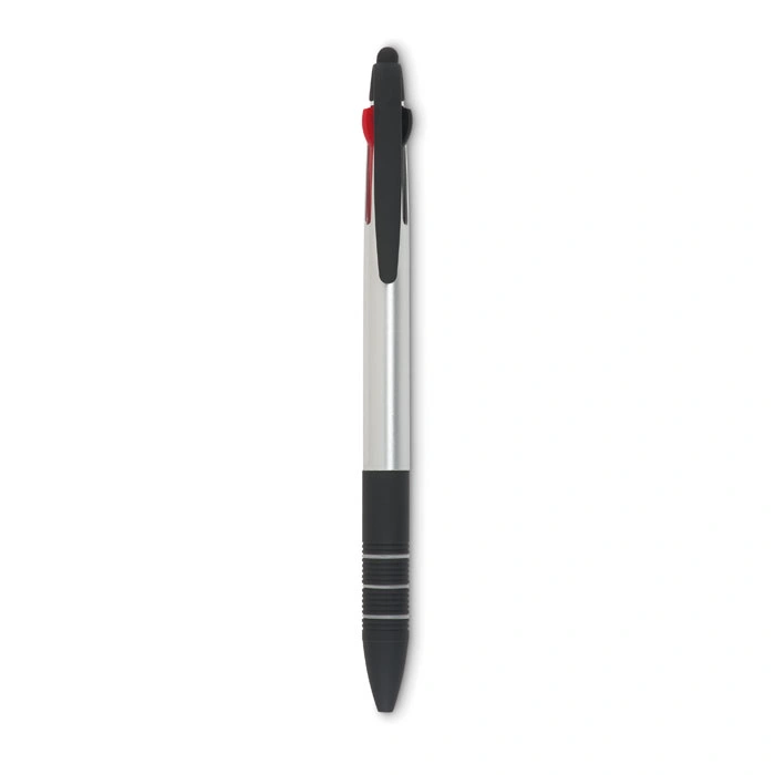 3-Farb-Kugelschreiber/Stylus MEHRSTIFT