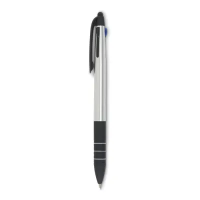 3-Farb-Kugelschreiber/Stylus MEHRSTIFT