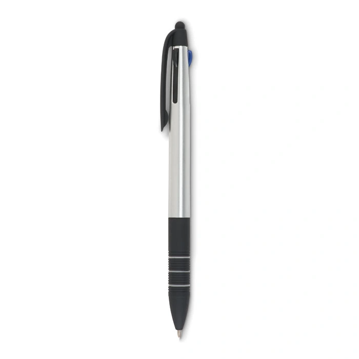 3-Farb-Kugelschreiber/Stylus MEHRSTIFT