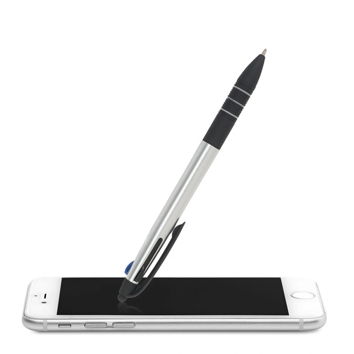 3-Farb-Kugelschreiber/Stylus MEHRSTIFT