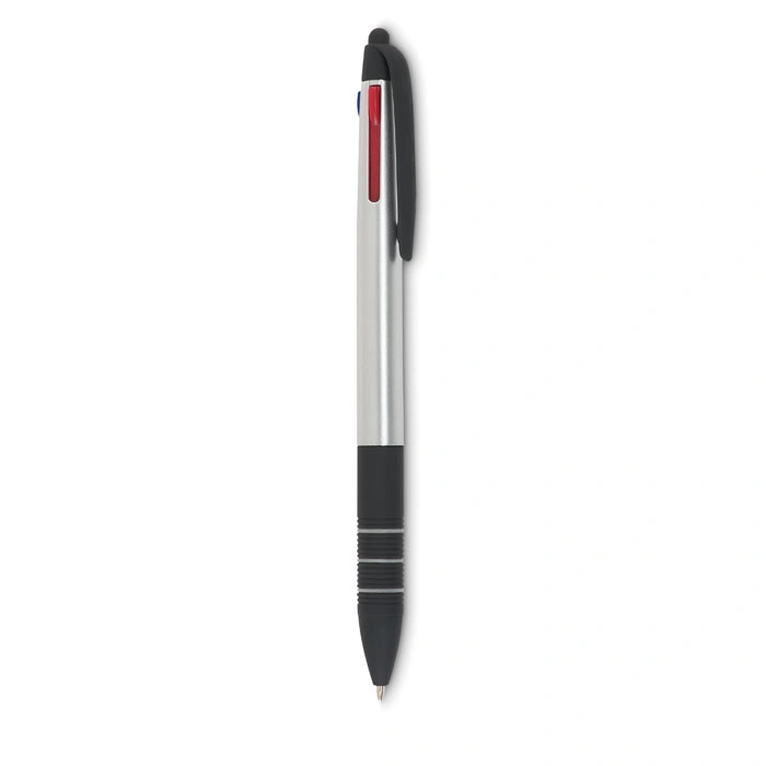 3-Farb-Kugelschreiber/Stylus MEHRSTIFT