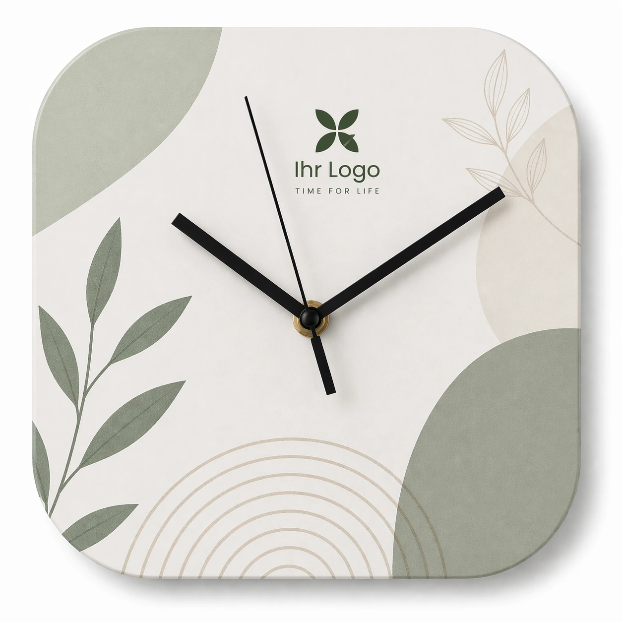 Wanduhr mit Allover Ziffernblatt Bel Air
