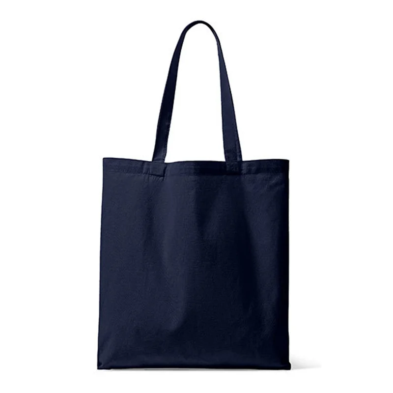 Organic Canvas Carrier Bag Long Handle London