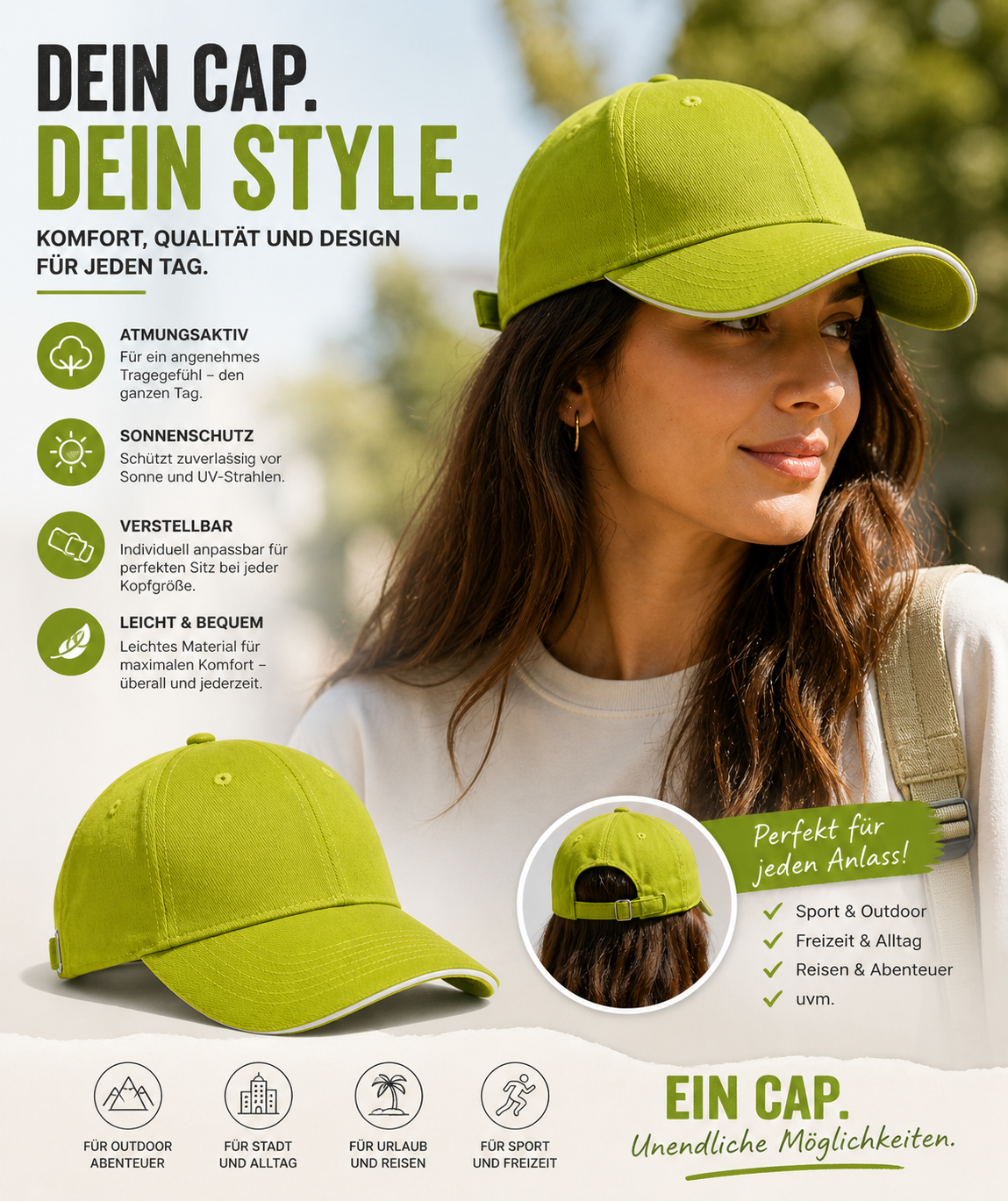 6 Panel Baseballcap San Francisco