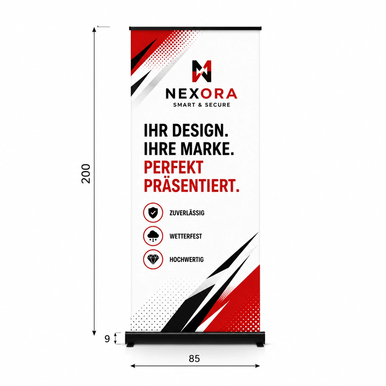 Roll Up Display 85 × 200 cm