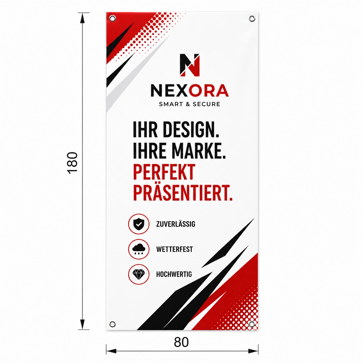 X-Banner Druckgrafik