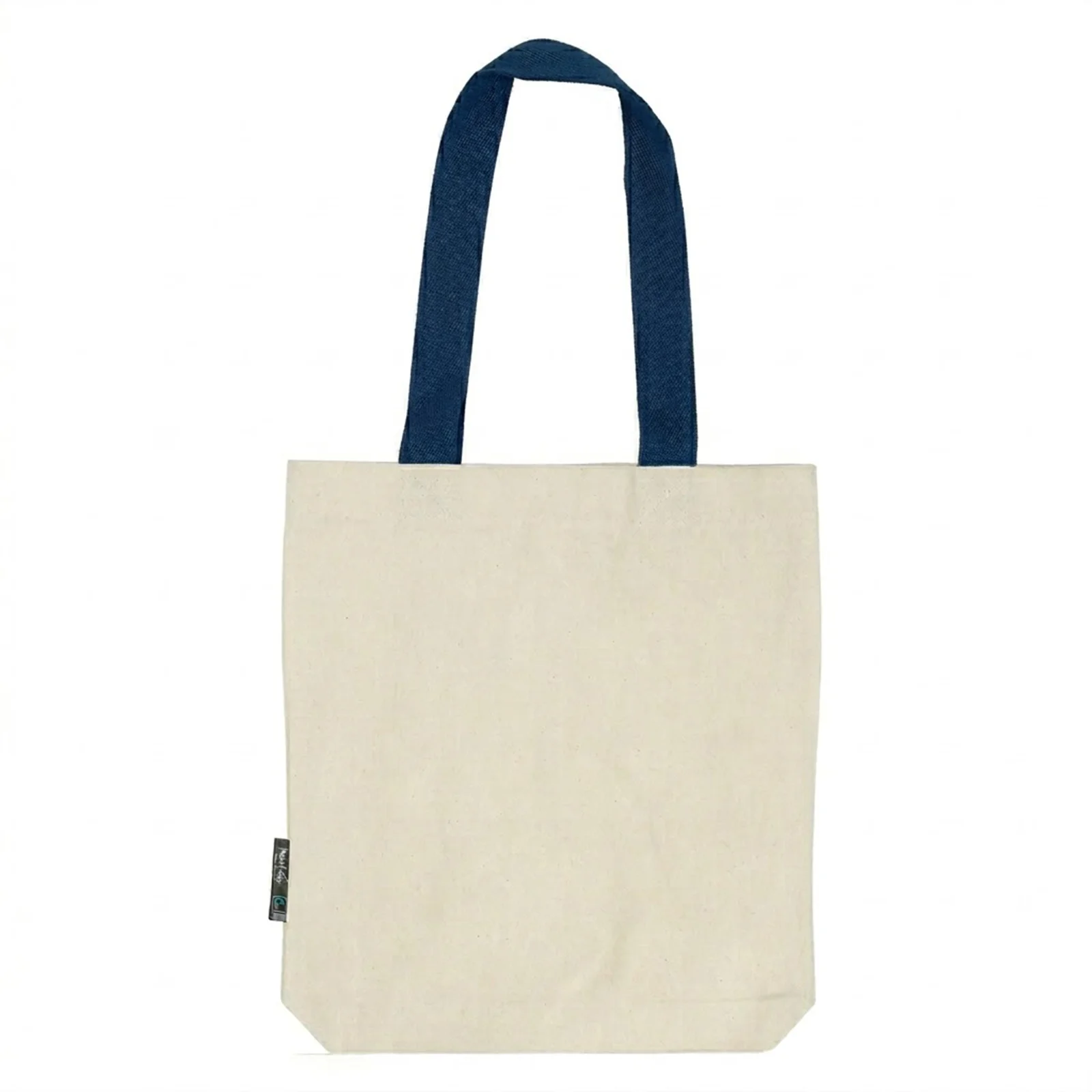 Twill-Tasche mit kontrastierenden Griffen