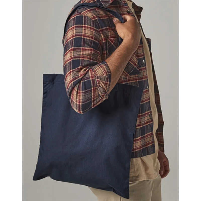 Premium-Baumwolltasche bedrucken — 200 g schwere Qualität mit Logo