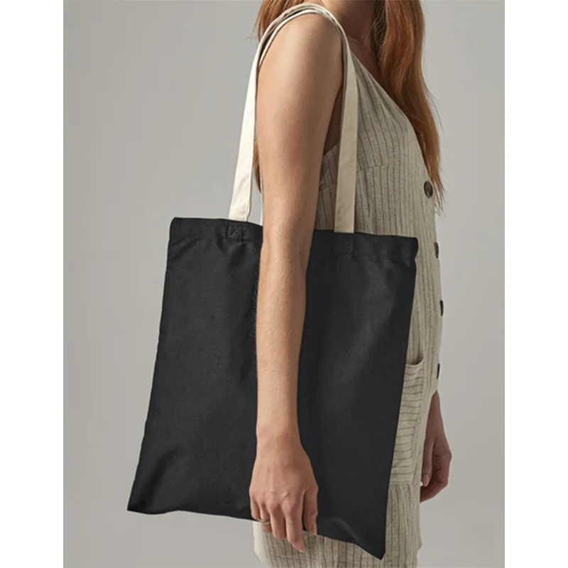 EarthAware® Bio-Tasche für das Leben - kontrastierende Griffe