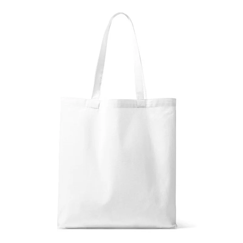 Organic Canvas Carrier Bag Long Handle London