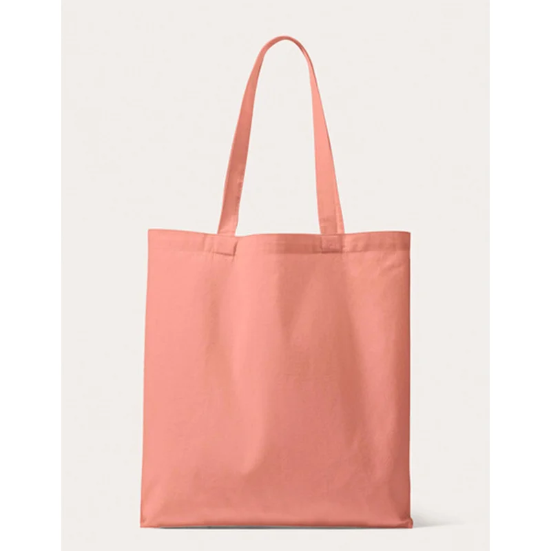 Organic Canvas Carrier Bag Long Handle London
