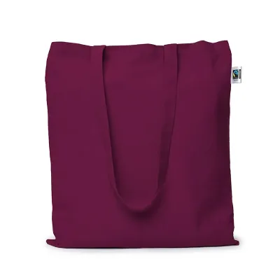 Fairtrade-Baumwolltasche Lange Henkel