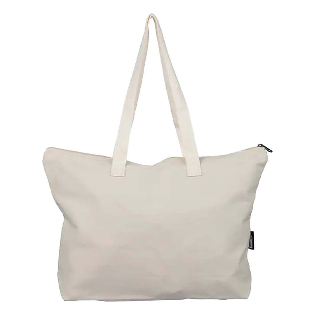 Tragetasche aus recyceltem Polycotton (330 g/m²) Malina