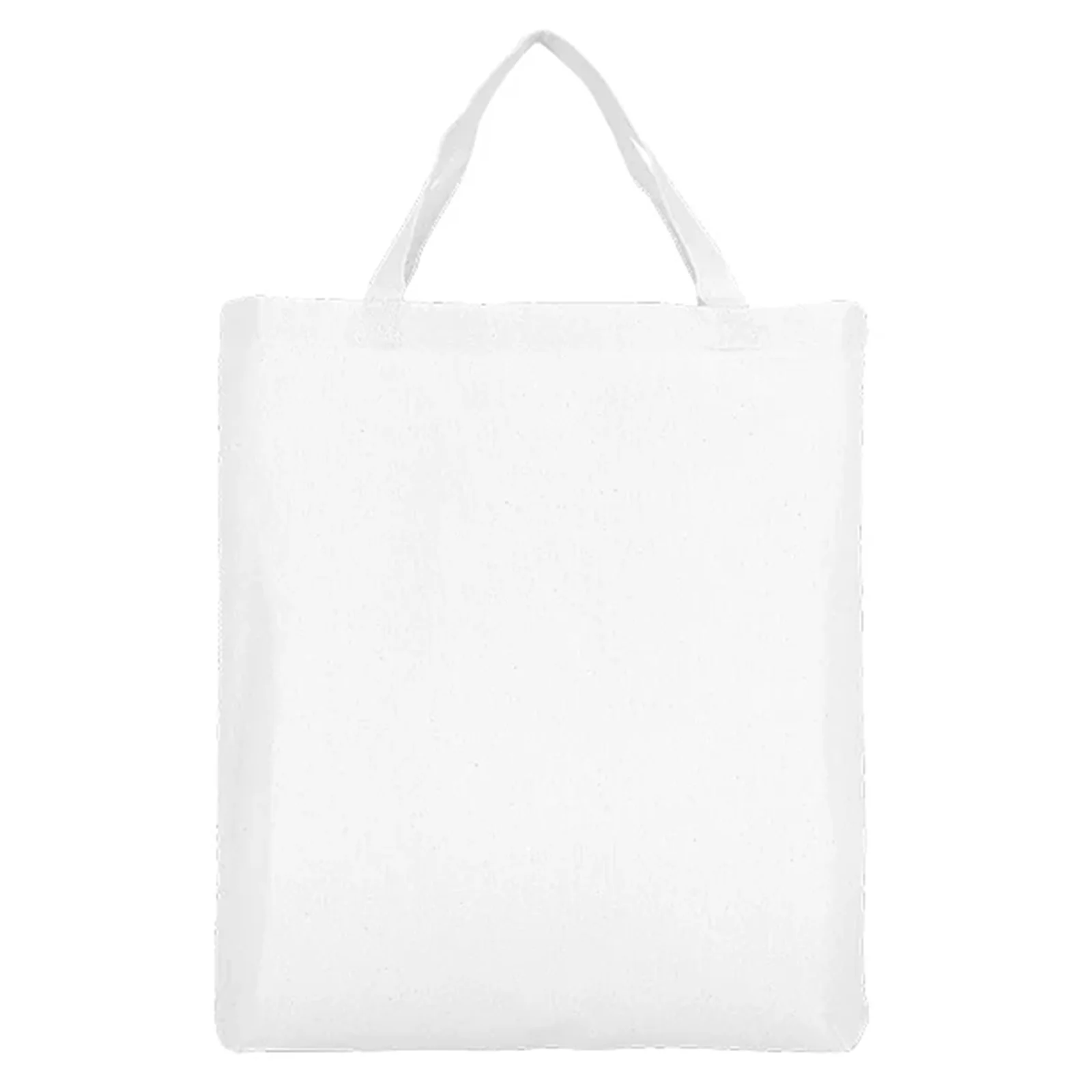 Baumwolltasche CLASSIC mit zwei kurzen Henkeln und Bodenfalte