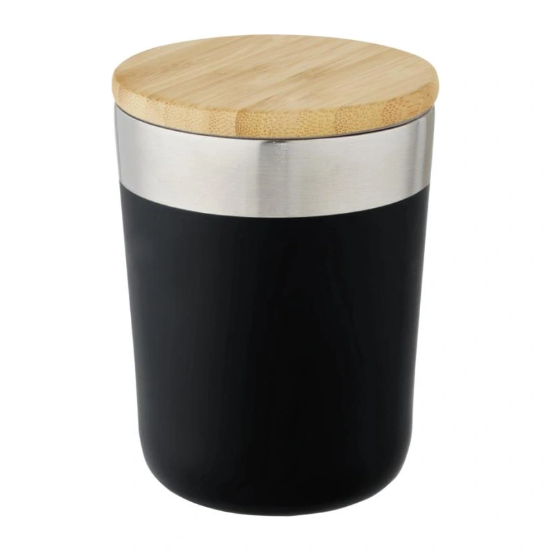 Lagan 330 ml Kupfer-Vakuum Isolierbecher mit Bambusdeckel