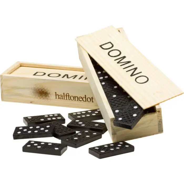 Domino-Spiel Enid | Recycling-Holz