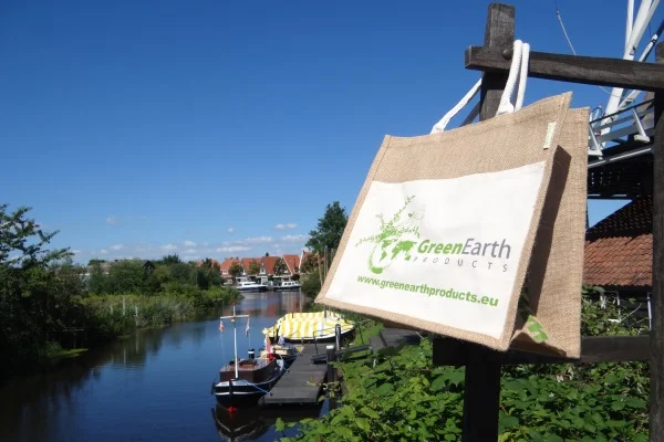 Jute Strandtasche Combi
