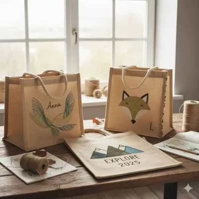 Jute Tasche personalisiert: Ökologisch & individuell [Design-Ideen 2026]