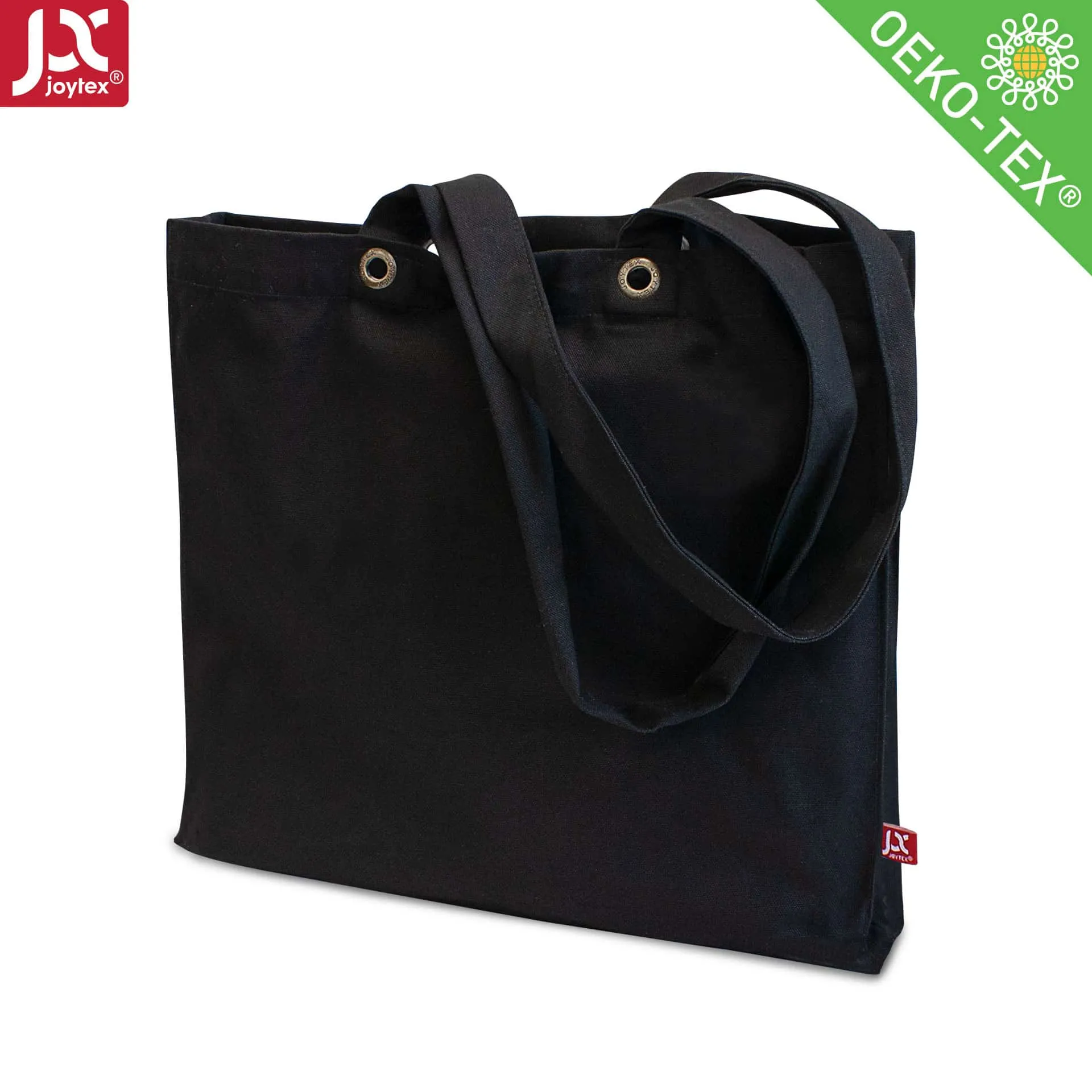 LANTAU – Canvas-Tasche mit Boden- und Seitenfalte sowie Metallösen (40 x 40 cm)