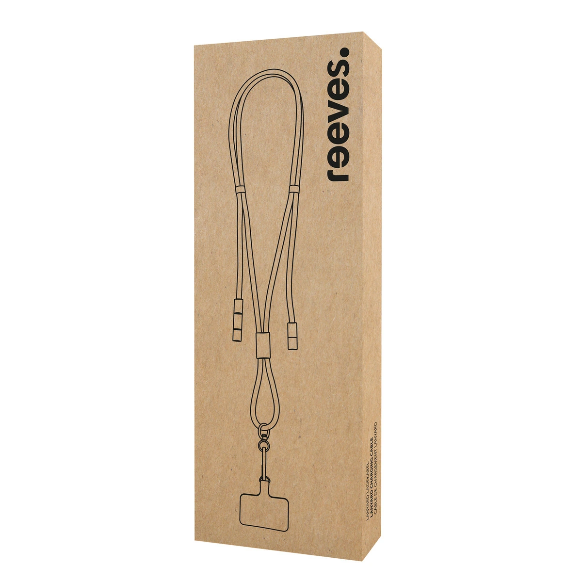Lanyard Ladekabel REEVES-SMARTYARD schwarz