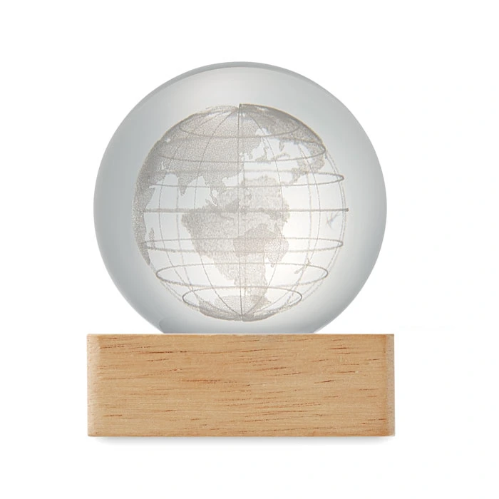 LED-Glaskugel Globus GLOBE LIGHT