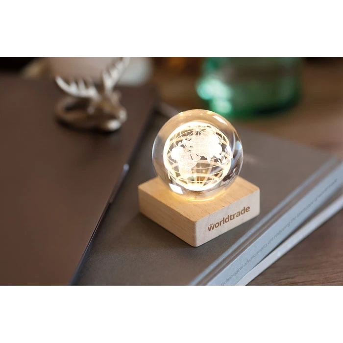 LED-Glaskugel Globus GLOBE LIGHT