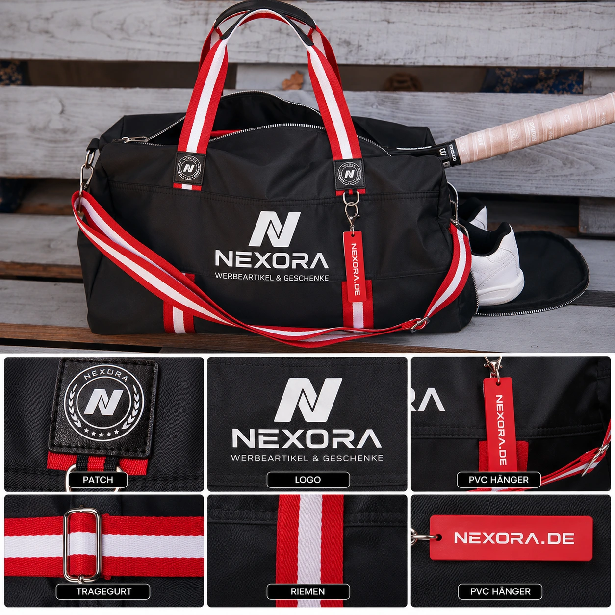 MagBag „Sport“ Sport- und Reisetasche Druck gemäß Kundenbeschreibung