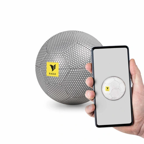 MagBall® Reflective – Individuell bedruckter reflektierender Fußball Größe 5
