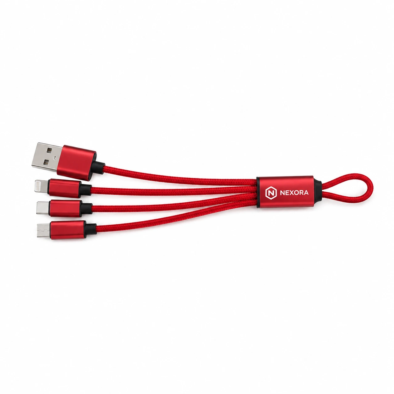MagCable® 3in1 Braided – Geflochtenes Multi-Ladekabel