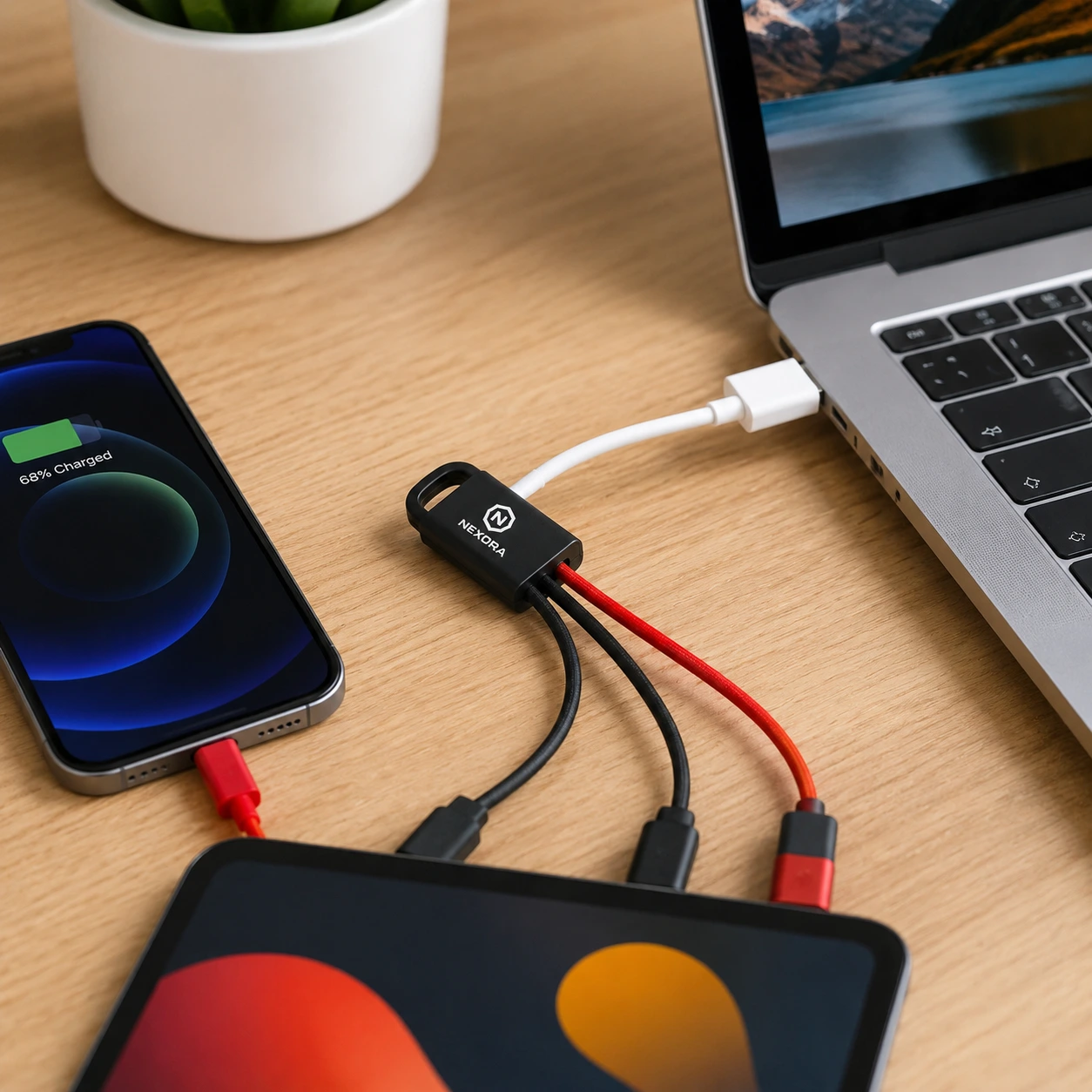 MagCable® 3in1 Color – Multi-Ladekabel mit 16 Pantone-Farben
