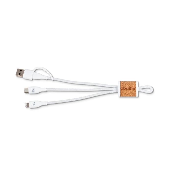 MagCable® 4in1 Cork Long – 60W Schnelllade- und Datenkabel aus Kork