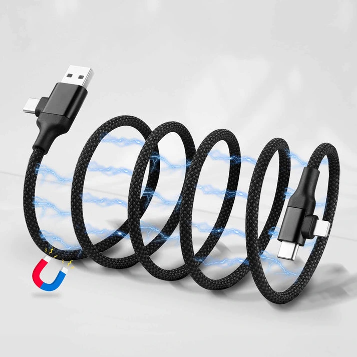 MagCable® 4in1 Magnet – Magnetisches Multi-Schnellladekabel